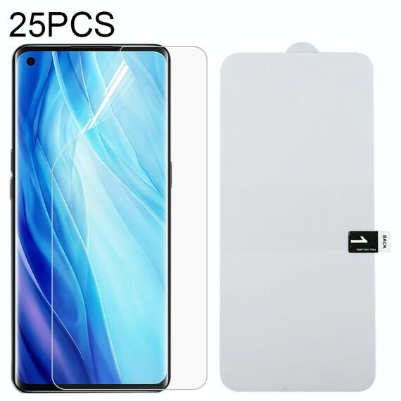 Per OPPO Reno4 Pro 25 PCS Full Screen Protector Pellicola idrogel a prova di esplosione