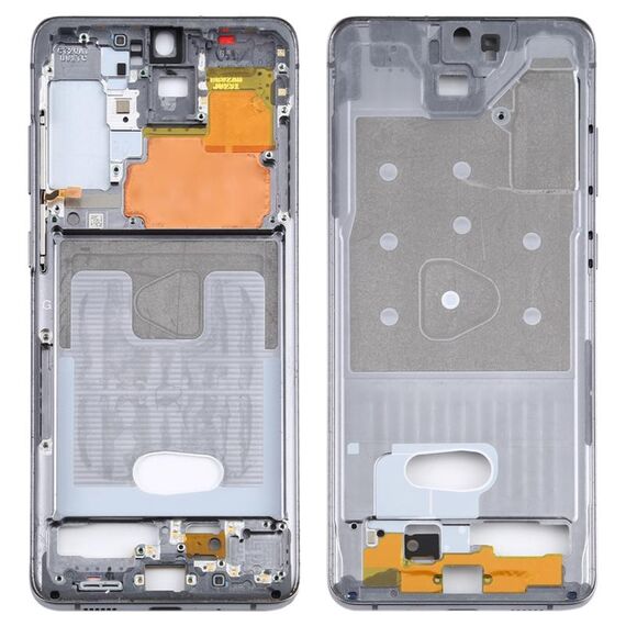 Per Samsung Galaxy S20+ Cornice con cornice centrale (grigio)