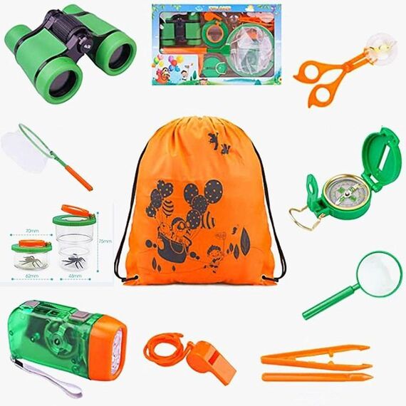 Binocolo per l'osservazione degli insetti di avventura all'aria aperta per bambini