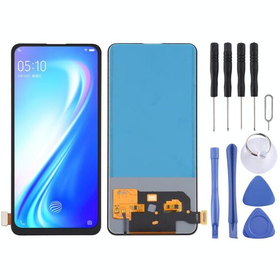 Schermo LCD in materiale TFT e assemblaggio completo del digitalizzatore (non supporta l'identificazione delle impronte digitali) per Vivo S1 Pro / V1832A / V1832T (Cina) / X27 / V15 Pro