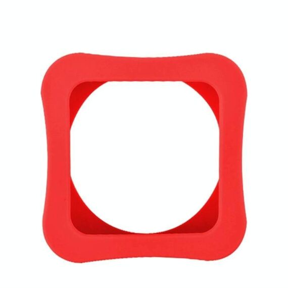 Per Apple TV 4K 5a / 4a custodia protettiva antiscivolo in silicone antiurto per telecomando (rossa)