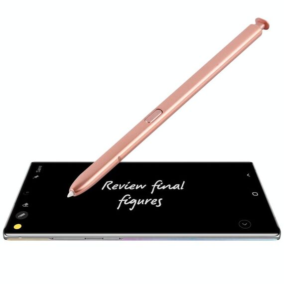 Penna di stilo touchscreen capacitiva per Galaxy Note20 / 20 Ultra / Note 10 / Note 10 Plus (Oro rosa)