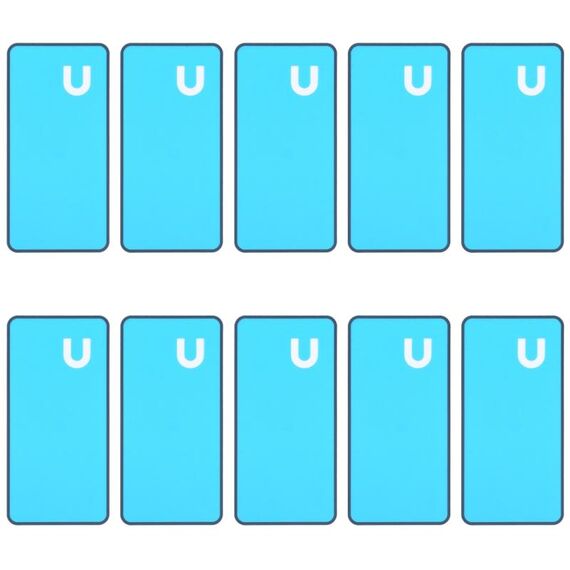 10 PCS Adesivo per cover posteriore per Asus Zenfone 3 ZE520KL