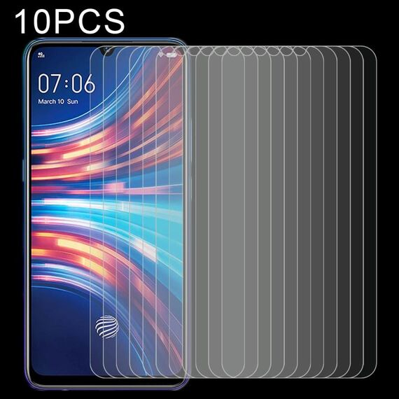 Per Vivo Y7s 10 PCS 0.26mm 9H 2.5D Pellicola in vetro temperato