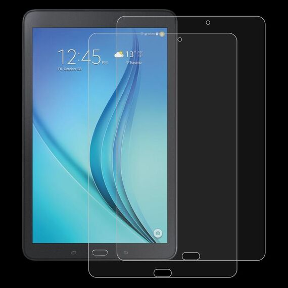 Per Samsung Galaxy Tab E 9.6 2 PCS 9H HD Pellicola in vetro temperato antideflagrante