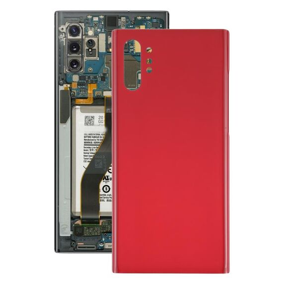 Cover posteriore batteria per Samsung Galaxy Note10+ (rosso)
