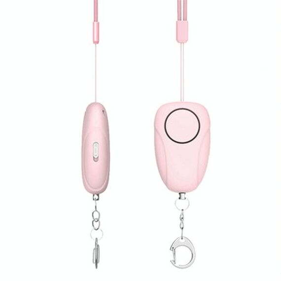 120dB Night Running Chiamata di emergenza all'aperto aiuto Anti-lupo Antifurto Allarme di autodifesa (rosa)