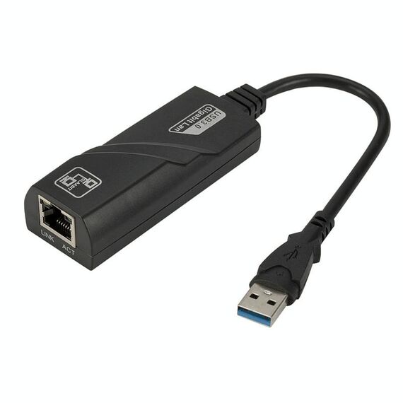 Scheda di rete Gigabit esterna da 10/100/1000 Mbps RJ45 a USB 3.0, supporto WIN10