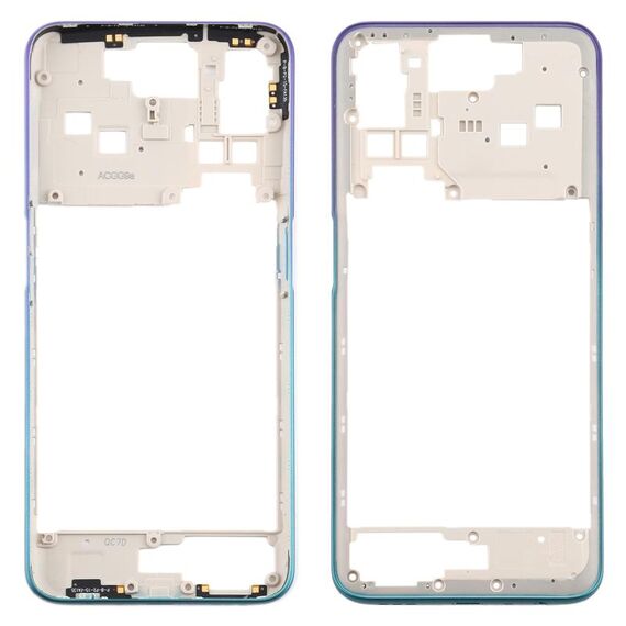 Per OPPO A52 CPH2061 / CPH2069 (Globale) / PADM00 / PDAM10 (Cina) Piastra cornice cornice centrale (Nero)