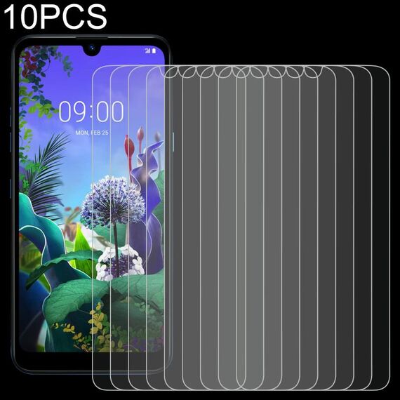 Per LG Q60 10 PCS 0.26mm 9H 2.5D Pellicola in vetro temperato