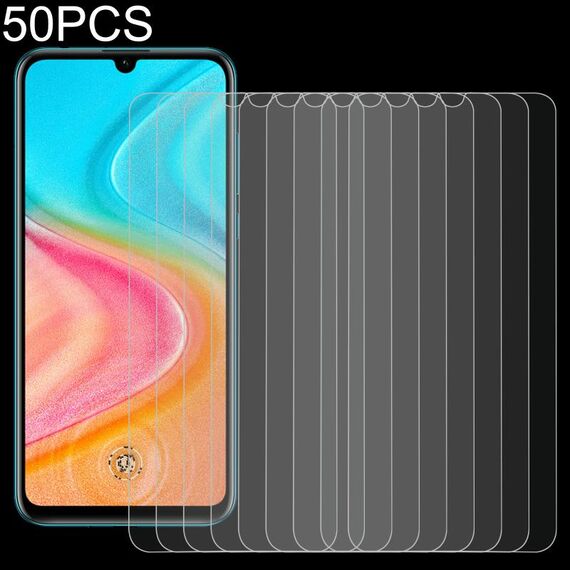 Per Huawei Honor 20 Lite 50 PCS 0.26mm 9H 2.5D Pellicola in vetro temperato