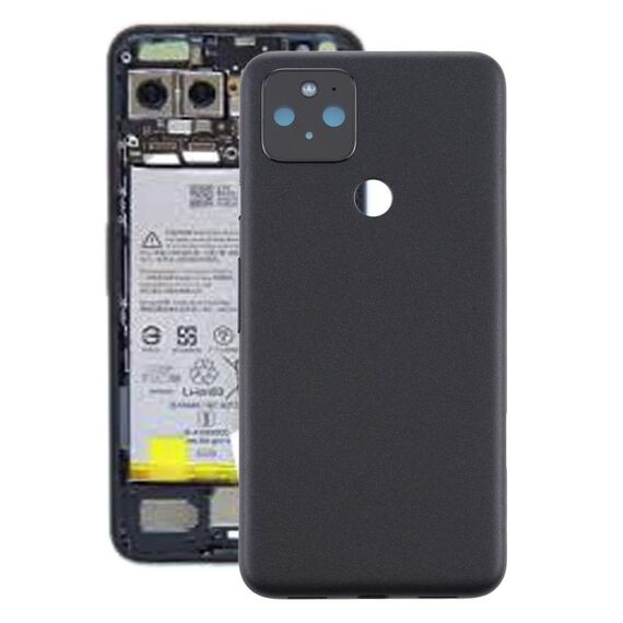 Cover posteriore batteria originale per Google Pixel 5 GD1YQ / GTT9Q (nero)