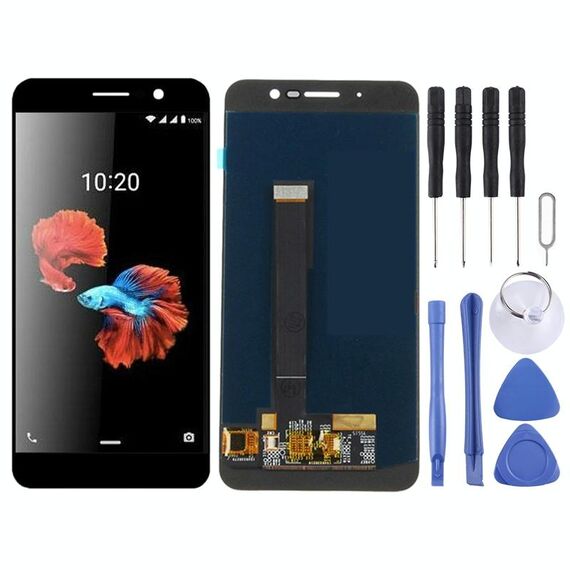 Schermo LCD OEM per ZTE Blade A910 BA910 con digitalizzatore assemblaggio completo (nero)