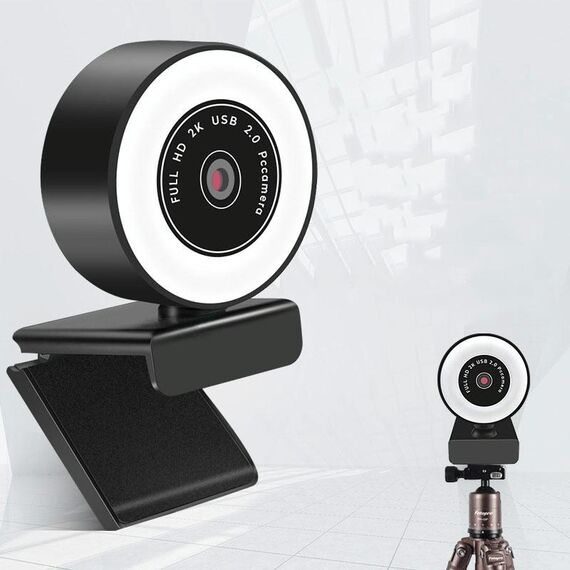 A9mini Fotocamera con luce di riempimento HD senza unità USB con microfono, pixel: 5,0 milioni di pixel Messa a fuoco automatica 2K