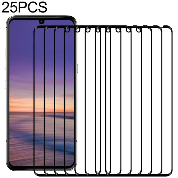 Per LG G9 25 PCS Full Glue Pellicola in vetro temperato a schermo intero