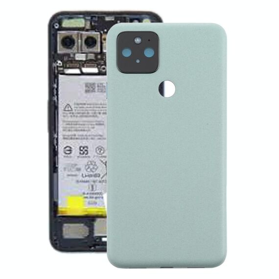 Cover posteriore batteria originale per Google Pixel 5 GD1YQ / GTT9Q (verde)