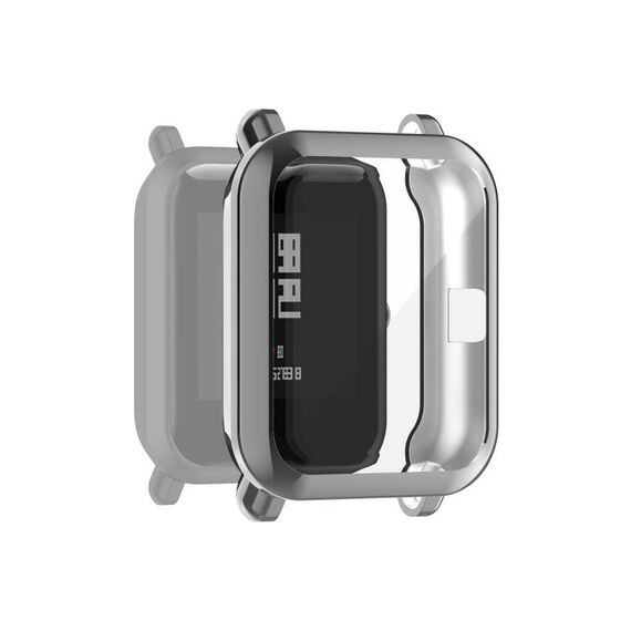 Per Amazfit Pop Cover protettiva in TPU a copertura totale (grigio)