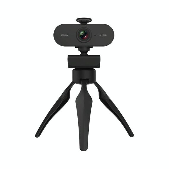 B1 4 milioni di pixel Risoluzione 2K HD 1080P Rotazione a 360 gradi Webcam con microfono e treppiede