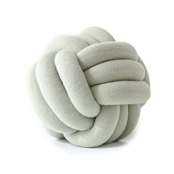 Cuscino a sfera annodato a mano, dimensioni: diametro: 25 ~ 30 cm (matcha)