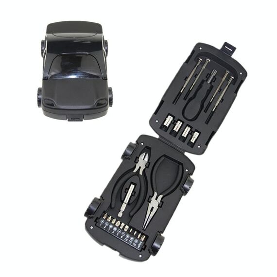Set di chiavi a bussola per utensili hardware a forma di automobile 22 in 1