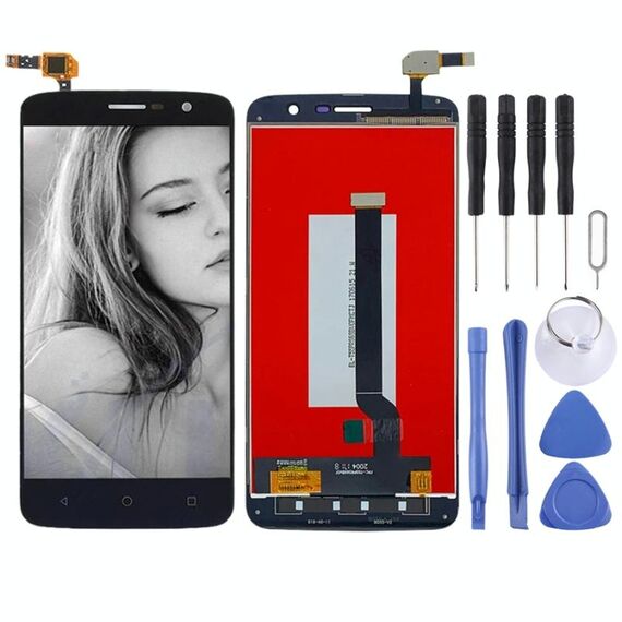 Schermo LCD OEM per ZTE Blade Spark Z971 con digitalizzatore assemblaggio completo (nero)