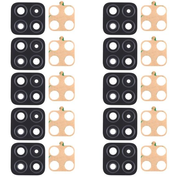 Per OPPO A73 5G / A53 5G / A72 5G PDYM20 10 pezzi Obiettivo fotocamera posteriore