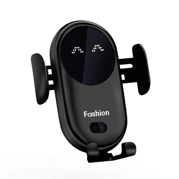 Caricatore wireless per auto a infrarossi smart S11, colore: nero