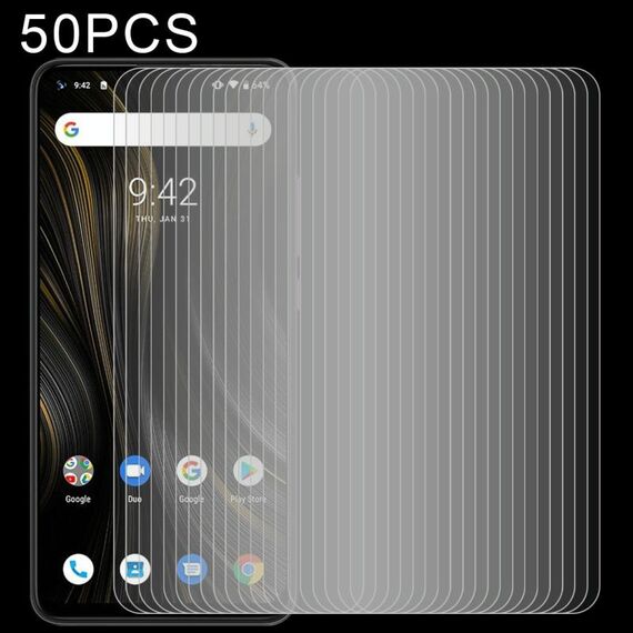 Per UMIDIGI Power 3 50 PCS 0.26mm 9H 2.5D Pellicola in vetro temperato