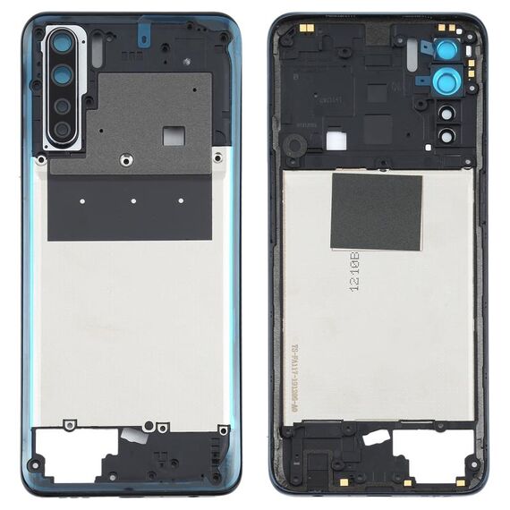 Per OPPO A91/F15 PCPM00 CPH2001 CPH2021 Telaio alloggiamento posteriore (nero)