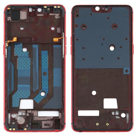 Per OPPO R15 PACM00 CPH1835 PACT00 CPH1831 PAAM00 Alloggiamento frontale Cornice per cornice LCD (rosso)