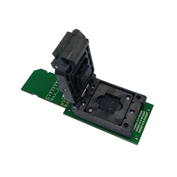 EMMC153 EMMC169 Flip Shrapnel To SD Interface Test Socket Burning Socket per il recupero dei dati Riparazione del telefono cellulare