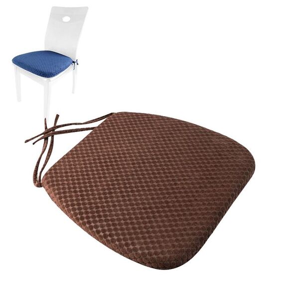 Memory Foam Addensare Sgabello Sgabello Cuscino Divano Window Sill Bay Window Cuscino Sedile, Colore: Bandaggio DOT (Mocha)