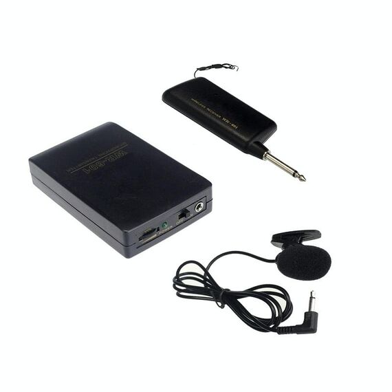 Microfono amplificatore wireless WR601 / microfono lavalier per riunioni ed etichetta, consegna casuale di colori chiari