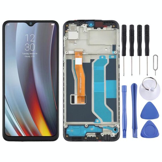 Schermo LCD TFT con cornice per Realme 3 Pro / X Lite RMX1851 SPS1214