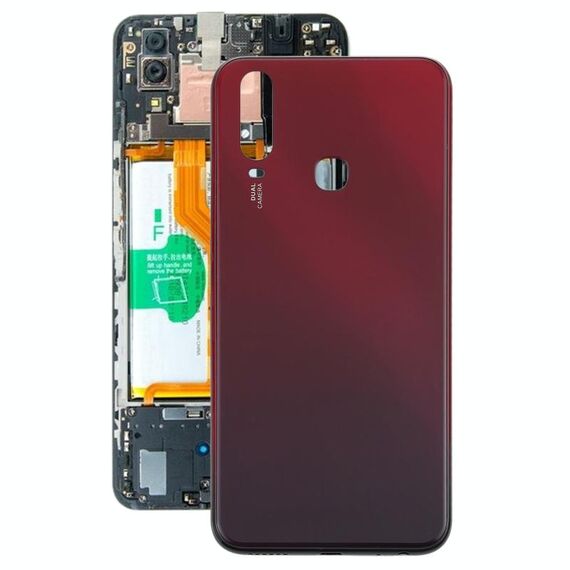 Per Vivo Y3s / V1901A/V1901T Coperchio posteriore della batteria (rosso)