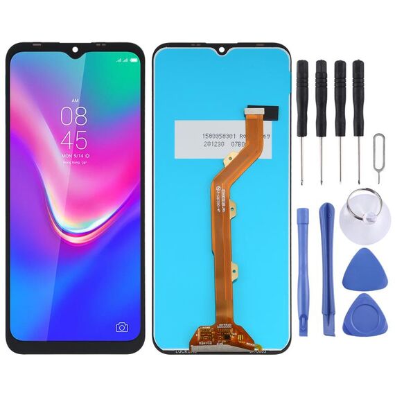 Schermo LCD TFT per Tecno Spark 4 Lite KC8S con Digitizer Full Assembly