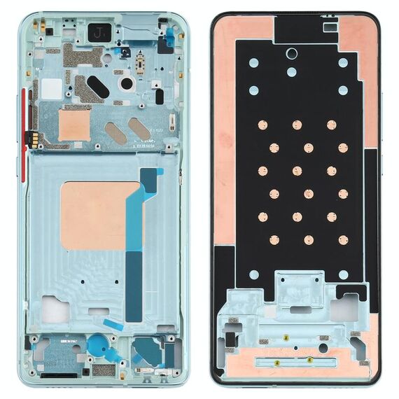Piastra per cornice LCD con cornice anteriore originale per Xiaomi Redmi K30 Ultra M2006J10C (verde)