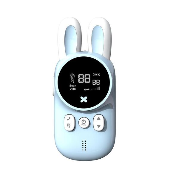 Interfono a trasmissione vocale per bambini Comunicazione wireless portatile 3 chilometri Giocattolo interattivo educativo genitore-figlio (blu)