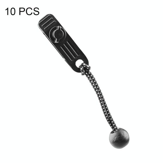 10 pezzi tenda da campeggio esterna tenda antivento clip tenda aggiuntiva punto di trazione clip in plastica clip di fissaggio per telo antipioggia, colore: clip B + palla rimbalzante