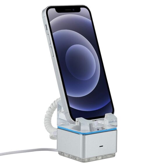 Supporto per allarme antifurto Sistema di sicurezza Allarme antifurto / Supporto per display antifurto per iPhone e iPod con porta a 8 pin