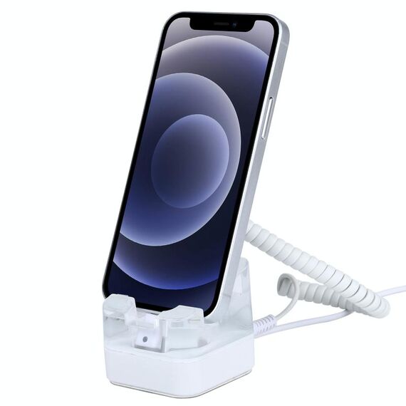 Supporto per display antifurto S10 / espositore antifurto con telecomando per iPhone / iPod con porta a 8 pin