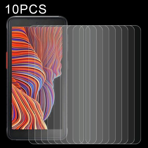 Per Samsung Galaxy Xcover 5 10 PCS 0.26mm 9H Durezza superficiale 2.5D Pellicola non a schermo intero in vetro temperato antideflagrante