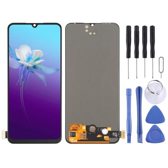 Schermo LCD in materiale AMOLED originale e assemblaggio completo del digitalizzatore per vivo V20 / V20 SE / V20 2021 / V21e 5G V2040, V2043_21, V2055