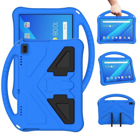 Per Lenovo TAB 4 10 PLUS TB-X704F / N / L / V EVA ANTI ANTI FALLING Custodia protettiva con supporto con supporto (blu)