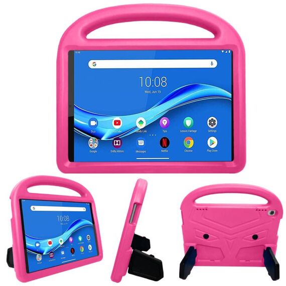Per Lenovo Tab M10 Plus 10.3 Sparrow Style EVA Materiale Custodia antiurto per bambini (RoseRed)