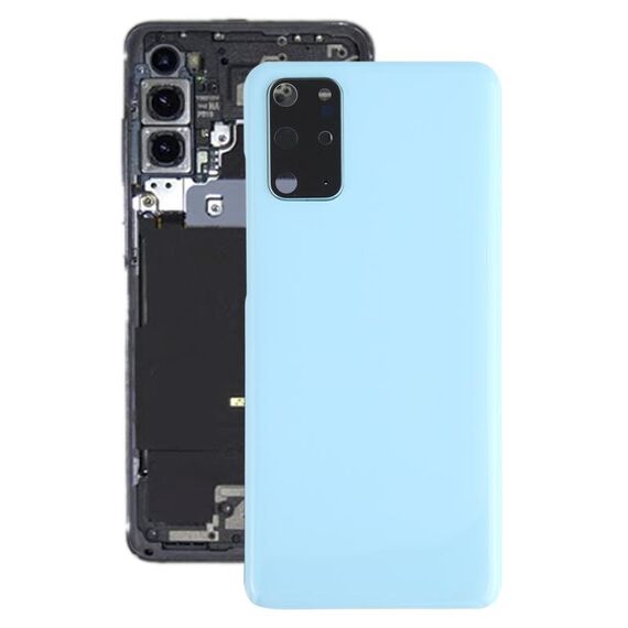 Cover posteriore batteria per Samsung Galaxy S20+ con copriobiettivo fotocamera (blu)