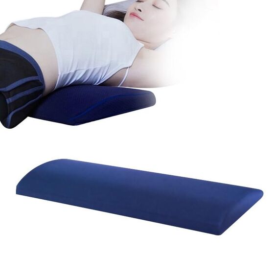 Lumbar Support Cushion Pregnant Women Sleep Lumbar Pillow, Colour: Upgrade Core Blue