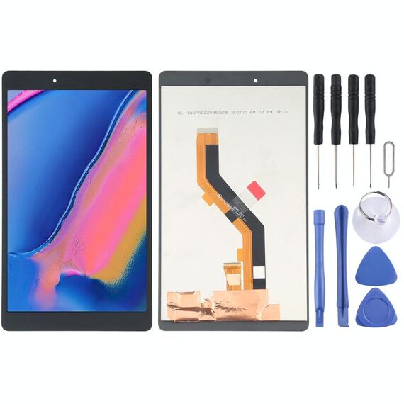 Schermo LCD OEM per Samsung Galaxy Tab A 8.0 (2019) SM-T290 (versione WIFI) con digitalizzatore assemblaggio completo (nero)