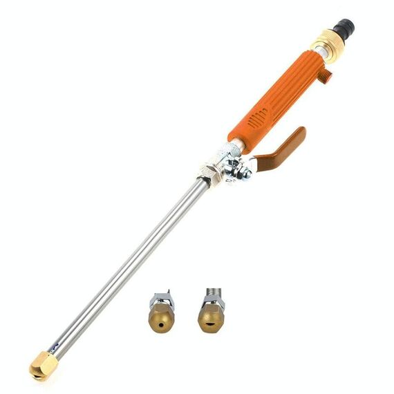 Garden Lawn Irrigation High Pensione Tubo flessibile Ugello spray Autolavaggio Auto Lavaggio Strumenti di pulizia (arancione)