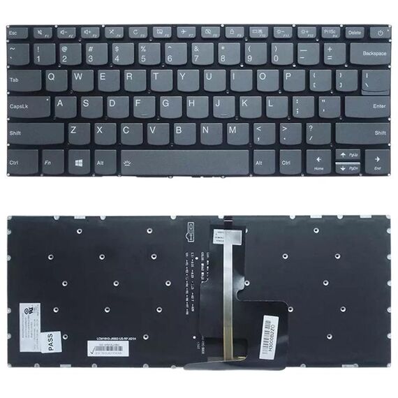 Tastiera della versione degli Stati Uniti con retroilluminazione della tastiera per Lenovo IdeaPad S130-14IGM 130S-14IGM 330-14IGM 330S-14 K43C-80 E43-80 330-14ARR